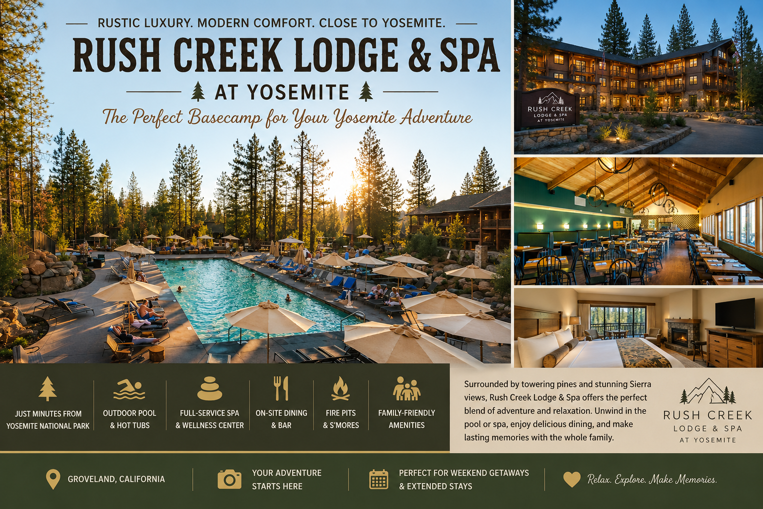 Rush Creek Lodge and Spa at Yosemite