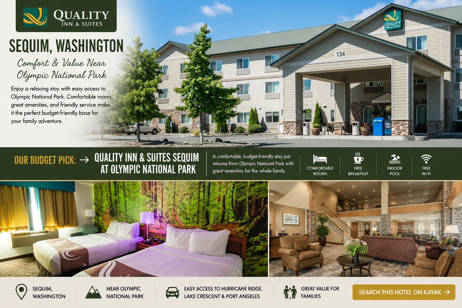 Quality Inn & Suites Sequim at Olympic National Park