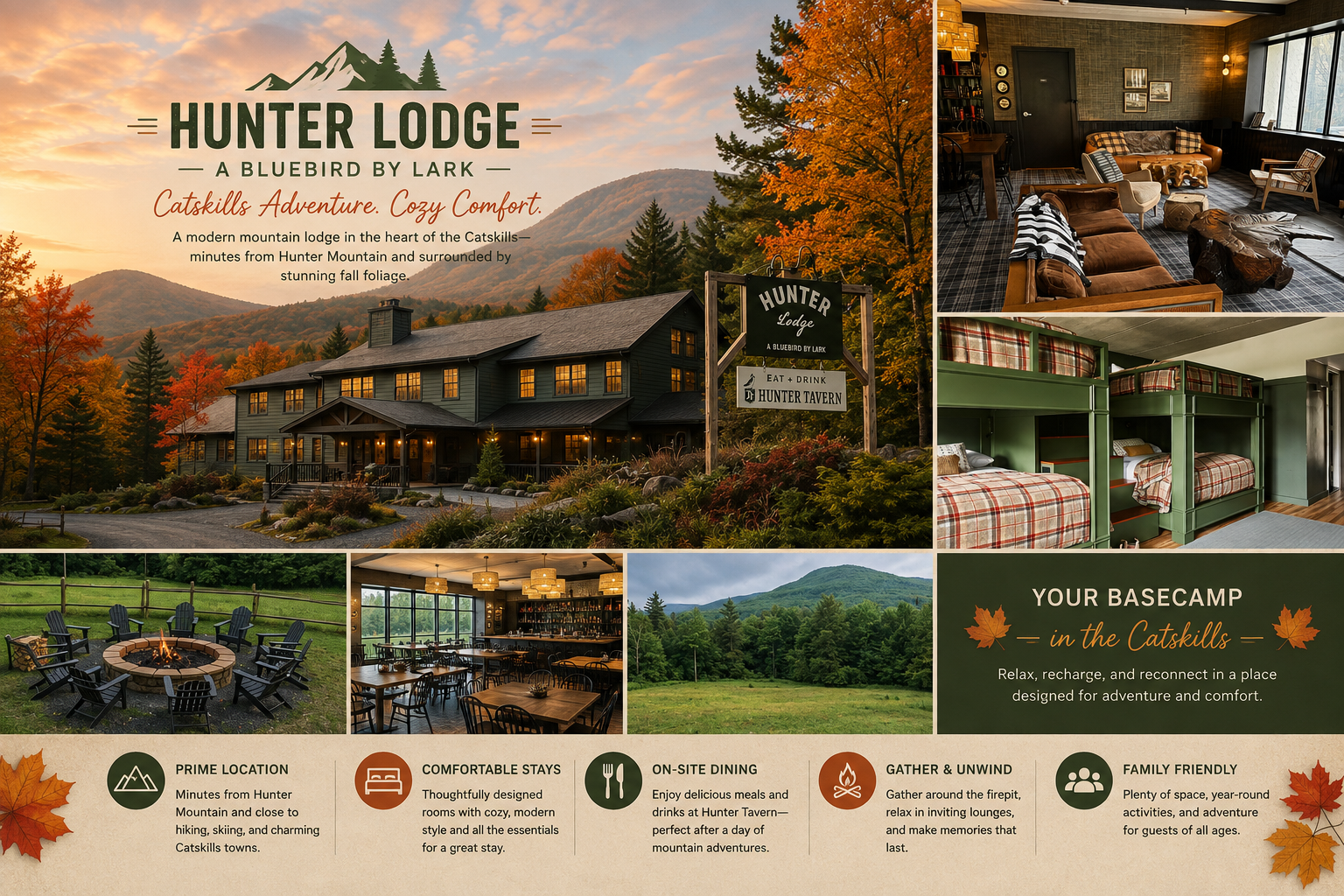 Hunter Lodge, a Bluebird by Lark