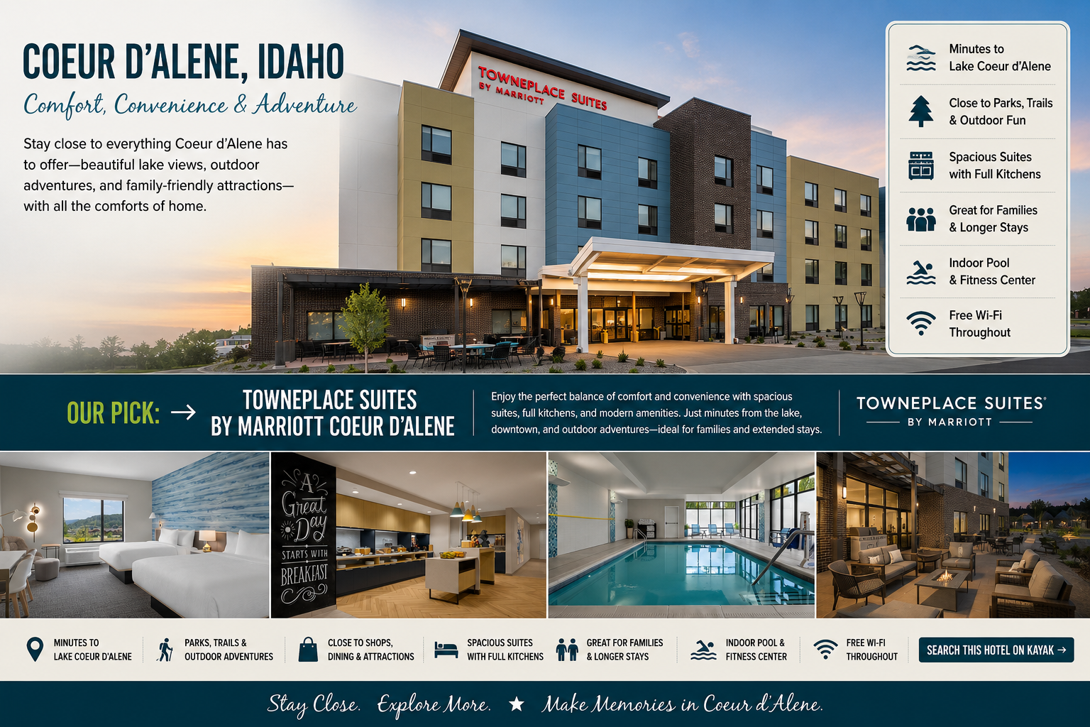 TownePlace Suites by Marriott Coeur d'Alene