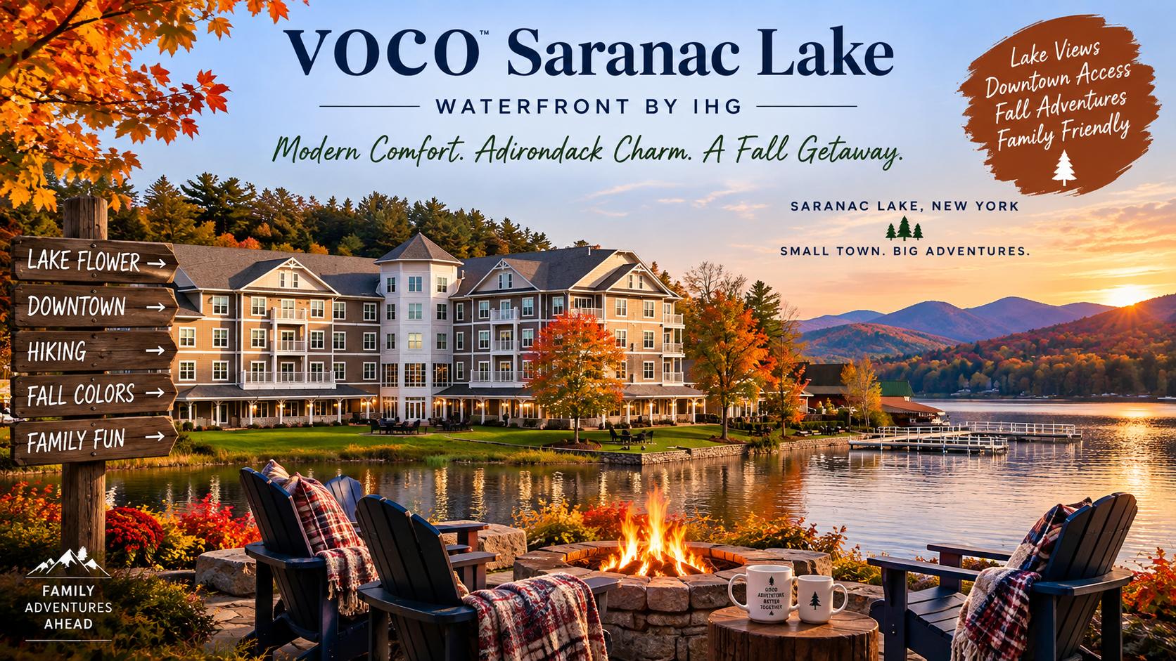 voco Saranac Lake NY - Waterfront by IHG